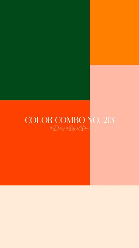 Pink Gold Green Color Palettes, Orange And Pink Colour Palette, Green Pink Orange Palette, Orange Pink Green Color Palette, Pink Green Orange Color Palette, Contrasting Colors Combinations, Orange Pink Palette, Color Palette Restaurant, Pink Green Color Palette