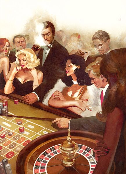 Illustrated 007 - The Art of James Bond: Casino Royale Edition from the Folio Society Fabian Perez, Illustration Pop Art, Jack Vettriano, Robert Mcginnis, Casino Decorations, Gil Elvgren, Gentlemans Club, Boris Vallejo, The Boogeyman