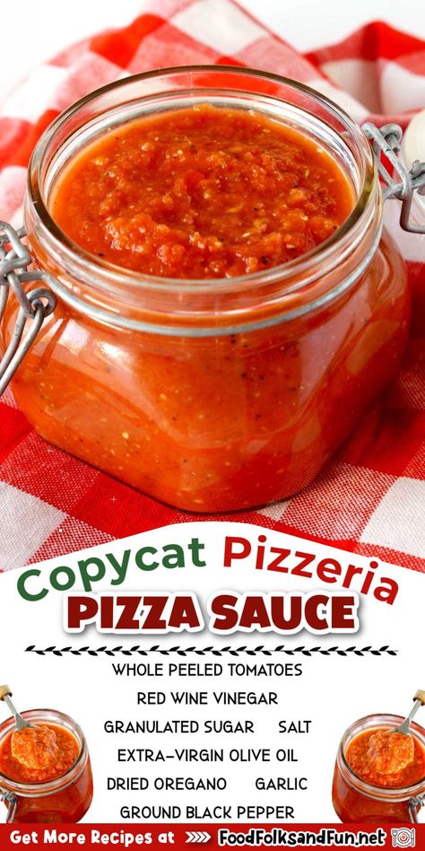 Italian Pizza Sauce Recipe, Italian Pizza Sauce, Casserole Pizza, Pizza Oven Recipes, Calzone Pizza, Homemade Sauce Recipes, Pizza Sauce Recipe, Easy Homemade Pizza, Pizza Sauce Homemade