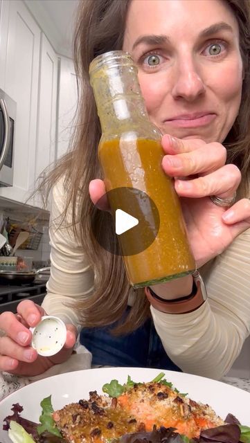 Maple Vinaigrette Dressing, Maple Mustard Vinaigrette, Asian Dipping Sauce, Tiktok Hacks, Homemade Mustard, Mustard Vinaigrette, Maple Mustard, Salad Dressing Recipes Homemade, Instagram Mom