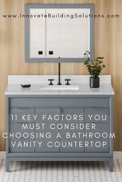 Bathroom Vanity Countertop Ideas, Vanity Countertop Ideas, Bathroom Vanity Countertop, Bathroom Vanity Countertops, Granite Vanity Tops, Best Bathtubs, Best Bathroom Vanities, Countertop Design, Vanity Countertop