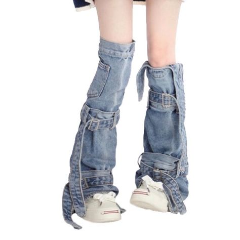 Japanese Leg Warmer | Denim Leg Warmers | Japan Leg Warmers | Leg Warmers Y2k | N Leg Warmer - Leg Warmers - Aliexpress