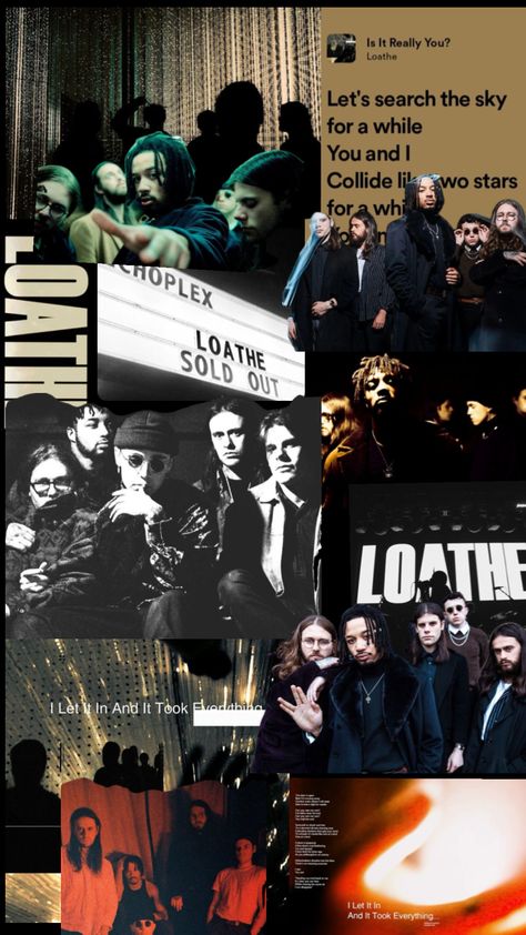 Live, Laugh, Loathe 🖤 #loathe #music #metalcore #progressivemetal #ukmusic Loathe Band, Wallpapers, Band, Music