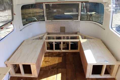 Small Travel Trailer Remodel, Plywood Plank Flooring, Polishing Aluminum, Small Travel Trailer, Airstream Decor, Airstream Restoration, Airstream Living, Airstream Travel Trailers, Aluminum Fabrication