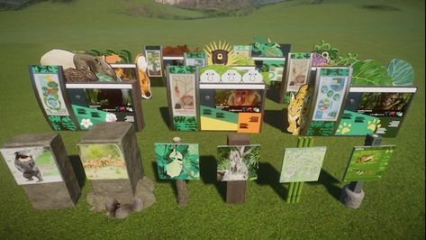 Steam Workshop::Education Signs - SEA Planet Zoo Steam Workshop, Zoo Education, Zoo Inspiration, Zoo Design, Zoo Project, Zoo Architecture, Zoo Ideas, Education Center, Reptiles