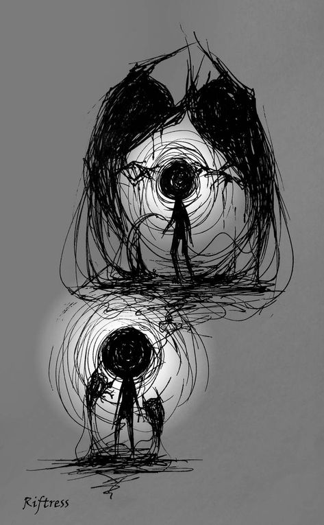 Hide and Seek by SleeplessSouls on DeviantArt Creepy Drawings, Arte Grunge, Deep Art, Dark Art Drawings, Hide And Seek, Find You, Dark Art, Art Videos, Art Sketches