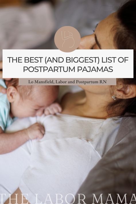 The Biggest & Best Roundup of Postpartum Pajamas Hospital Pajamas For Mom, Postpartum Loungewear, Postpartum Pajamas, Sleeping Outfits, Postpartum Tummy, Birth Preparation, Labor Nurse, Birthing Classes, Pregnancy Support