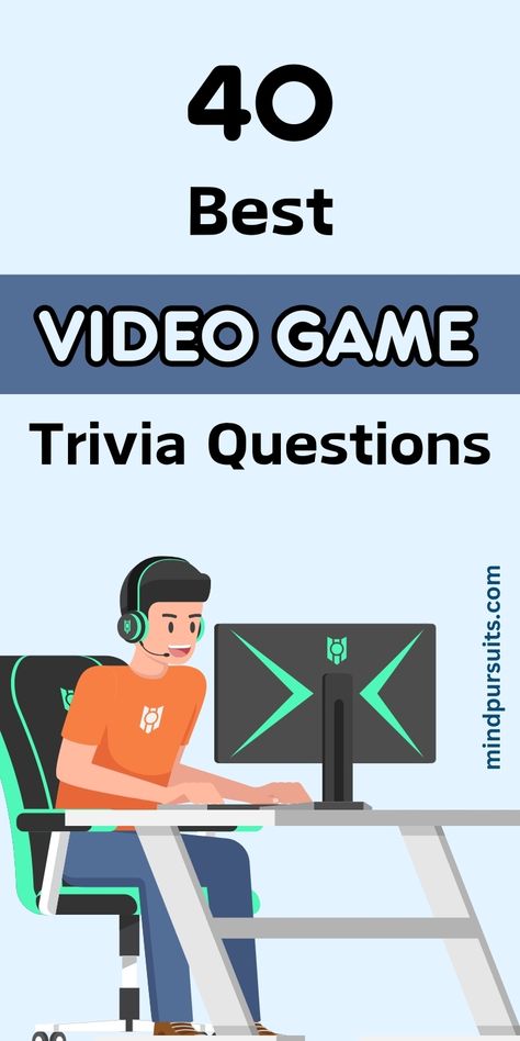 Discover 40 thrilling video game trivia questions to challenge your gaming knowledge!   From classic titles to modern favorites, test your expertise and have fun with friends.   Check out our blog for more exciting trivia and tips. Video Game Trivia, Trivia Question, Joel And Ellie, Nathan Drake, Fun With Friends, Online Multiplayer Games, Action Adventure Game, Geralt Of Rivia, Classic Video Games