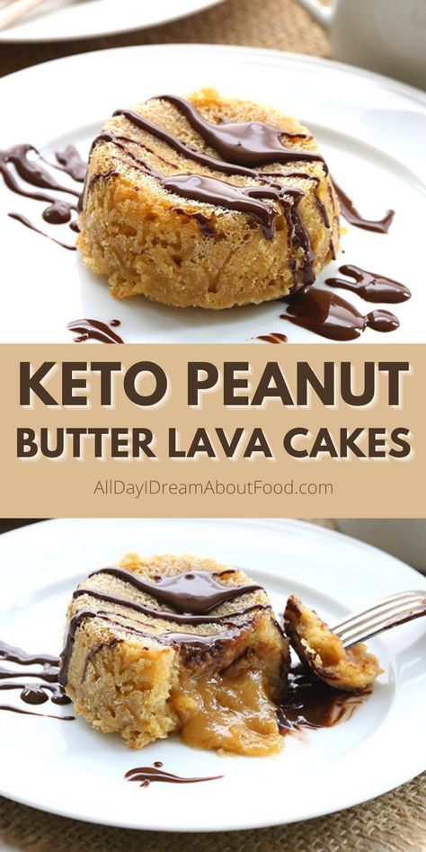 Keto Lava Cake, Chocolate Peanut Butter Mug Cake, Peanut Butter Mug Cake, Peanut Butter Mug Cakes, Keto Chocolate Cake, Desserts Keto, Postre Keto, Cake Mug, Molten Lava Cakes