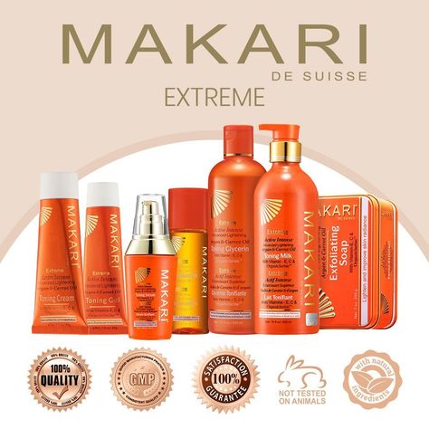 😘 skin whitening skin, collagen eye cream, cream for wrinkles 💝 #healthyskin #parabenfree #darkcircles Makari Skin Products, Hyperpigmentation Mask, Caro White, Toning Cream, Collagen Skin Care, Carrot Oil, Lightening Serum, Oil Bar, Anti Aging Body