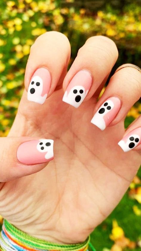 Medium Square Nails, Halloween Nails Diy, Holloween Nails, Matte Nail Art, Halloween Acrylic, Halloween Nails Easy, Halloween Acrylic Nails, Cute Halloween Nails, October Nails