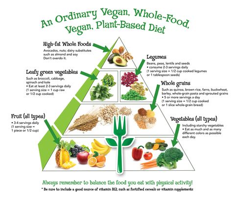 Vegan Pyramid, Vegetable Serving Size, Vegan Food Pyramid, Vegan Pantry, Food Pyramid, Vegan Nutrition, Food Vegan, Raw Food Diet, Well Balanced Diet