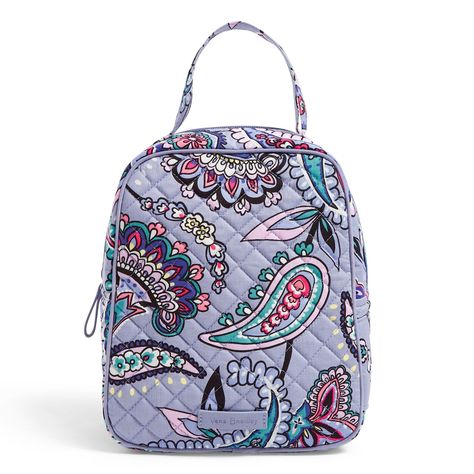 Cute Vera Bradley Lunch Bags, Lunchbox Vera Bradley, Pink Vera Bradley Lunch Bag, Vera Bradley Lunch Bags, Insulated Lunch Tote, Vera Bradley Blue Island Medallion, Gucci Purses, Backpack Free, Vera Bradley Annual Outlet Sale