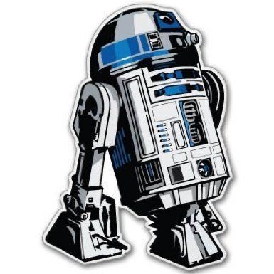 Star Wars Astromech Droid, Astromech Droid, Helloween Wallpaper, Captain Rex, Star Wars Stickers, Homemade Stickers, Tumblr Stickers, Disney Sticker, R2 D2