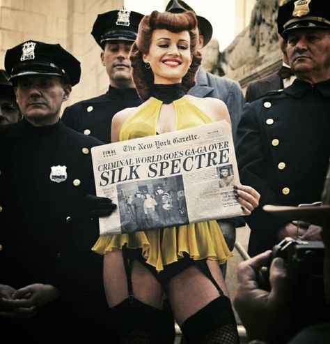 Watchmen Silk Spectre, Watchmen Movie, Silk Spectre, Carla Gugino, Cinema Photography, Hill House, Nerd Alert, Dc Universe, Dc Comics