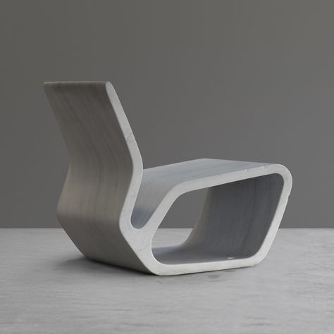 MARC NEWSON, Extruded Chair | Wright20.com Futuristic Chair, Woven Furniture Design, Minimal Chair, Woven Furniture, Design Research, Fine Furniture, Furniture Design Modern, Objects Design, Floor Chair