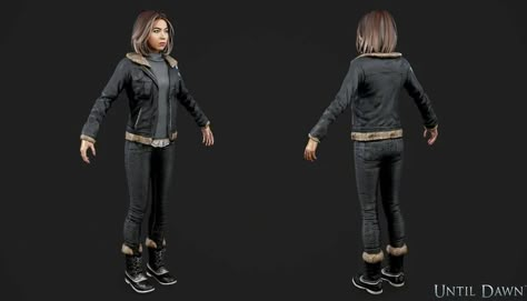 Ellie Smith, Video Game Outfits, Thrifty Fashion, Video Game Cosplay, Until Dawn, Winter Lookbook, Character Modeling, Gaming Clothes, 2000s Fashion