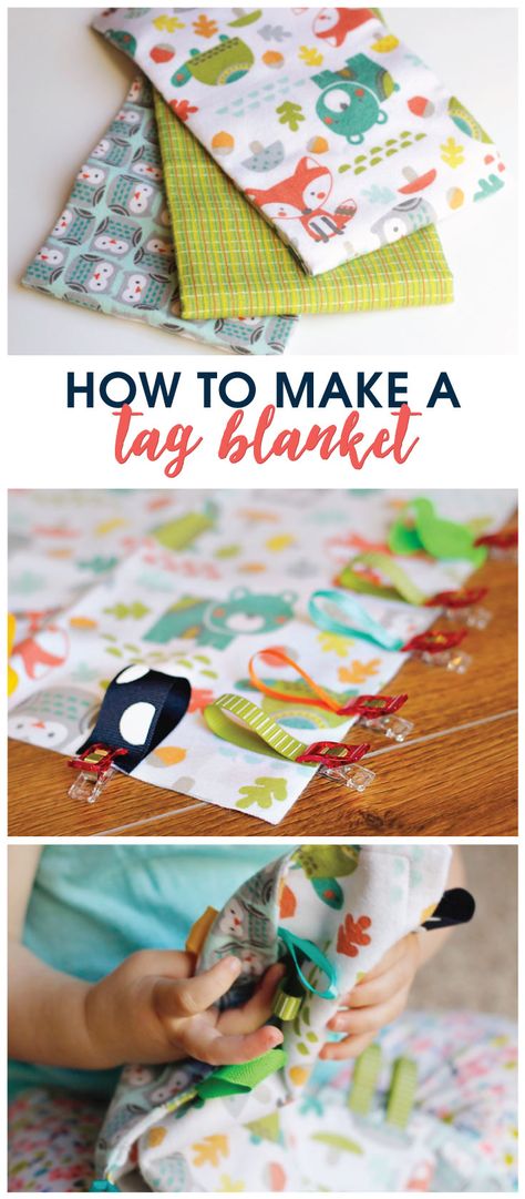 Sewing Receiving Blankets, How To Make A Receiving Blanket, Diy Baby Shower Gift, Blanket Making, Timmy Time, Sewing Binding, Tag Blanket, Easy Baby Blanket, Diy Baby Shower Gifts