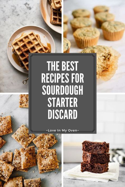 The BEST Recipes for Sourdough Starter Discard Sourdough Starter Discard Recipes, Starter Discard Recipes, Everything Sourdough, Sourdough Starter Recipes, Sourdough Pancakes, Sourdough Recipe, Dough Starter, Sourdough Starter Discard Recipe, Discard Recipe