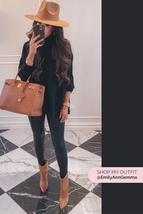 Girls Lunch Outfit Winter Classy, Fall Dinner Attire, Birthday Dinner Fall Outfit, Fake Fall Outfits, Nice Thanksgiving Outfits Women, Brunch Fashion Winter, Black Thanksgiving Outfits, Cute Fall Looks For Women, Chic Brunch Outfit Fall