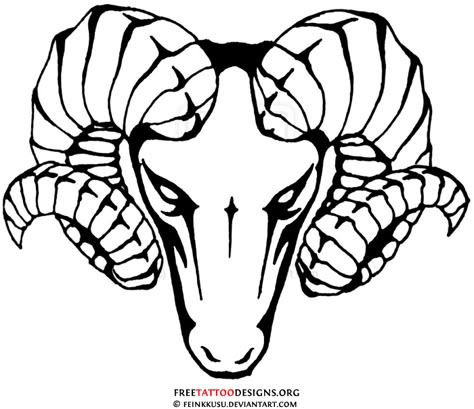 free stencil tattoos 25 Aries Ram Tattoo, Arte Aries, Sheep Tattoo, Ram Tattoo, Tato Minimal, Capricorn Goat, Goat Logo, Aries Art, Aries Ram