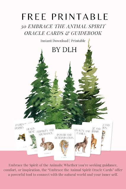 DLOLLEYS HELP: Free Printable Embrace the Animal Spirit Oracle Cards & Guidebook Free Printable Oracle Cards Pdf, Diy Oracle Cards Free Printable, Free Oracle Cards Printable, Diy Oracle Cards, Printable Oracle Cards, Opening A Small Business, Digi Scrap Freebies, Graphic Burger, Animal Spirit