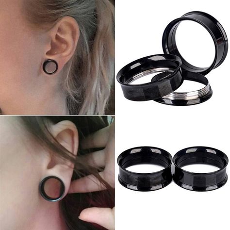 Ear Stretching, Ear Piercings Tragus, Ear Tunnels, Horn Jewelry, Big Jewelry, Tunnels And Plugs, Ring Men, Ear Gauges, Stretched Ears