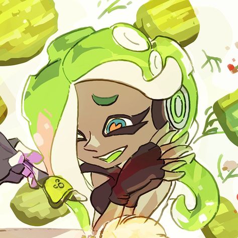 Marina Splatoon Pfp, Splatoon Pfp, Marina Splatoon, Splatoon, Matching Pfp, Matching Icons, Profile Picture, Anime Art, Fan Art