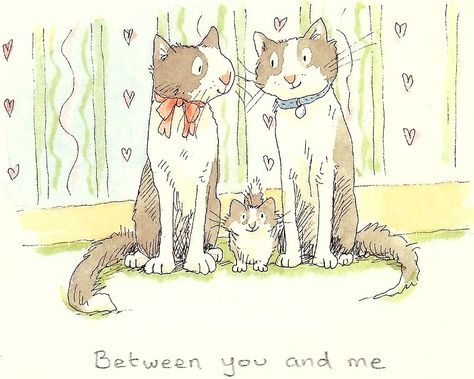 Cat Family Cat Family Drawing, Cat Family Illustration, Cute Cat Family, Evans Art, Anita Jeram, Cat Art Illustration, Image Chat, Family Illustration, Cat Family