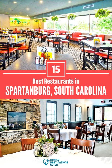 Want to see the best restaurants in Spartanburg, SC? We’re FamilyDestinationsGuide, and we’re here to help: From incredible brunch spots and amazing places to eat dinner, to local foodie spots and hidden gems, discover the BEST Spartanburg restaurants - so you get memories that last a lifetime! #spartanburg #spartanburgrestaurants #restaurantsinspartanburg #bestrestaurantsinspartanburg #placestoeatspartanburg Spartanburg South Carolina, Spartanburg Sc, Family Destinations, Brunch Spots, Food Places, Travel South, Great Restaurants, Best Places To Eat, Beautiful Places To Travel