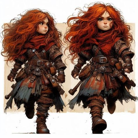 Moorbounder Dnd, Gnomes Character Design, Dnd Halfling Character Design, Rock Gnome Dnd Female, Female Dwarves Art, Gnome Female Dnd, Female Gnome Character Art, Female Gnome Dnd, Dnd Gnome Character Design