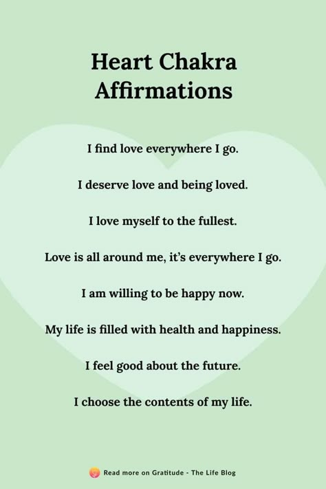 Heart Chakra Affirmation, Unending Love, Chakra Healing Meditation, Deserve Love, Everywhere I Go, I Love Myself, Chakra Affirmations, Being Loved, Healing Affirmations