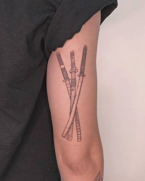 Zoro Tattoo, Slayer Tattoo, Sharpie Tattoos, One Piece Tattoos, Small Hand Tattoos, Tattoo Style Drawings, Fairy Tattoo, Japanese Tattoo Art, Cute Simple Wallpapers