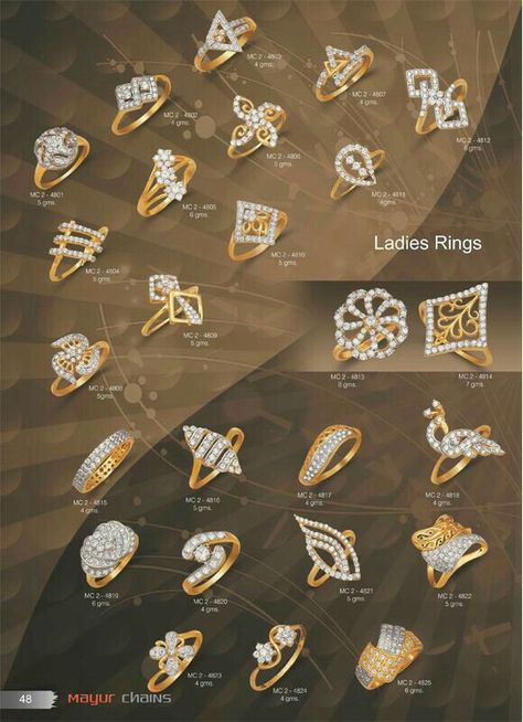 Latest Ring Designs, Unique Gold Rings, Gold Jewelry Outfits, Ring Jewellery Design, Gold Mangalsutra Designs, Gold Jewelry Stores, Indian Jewellery Design Earrings, Gold Pendant Jewelry, Jewelry Bracelets Gold