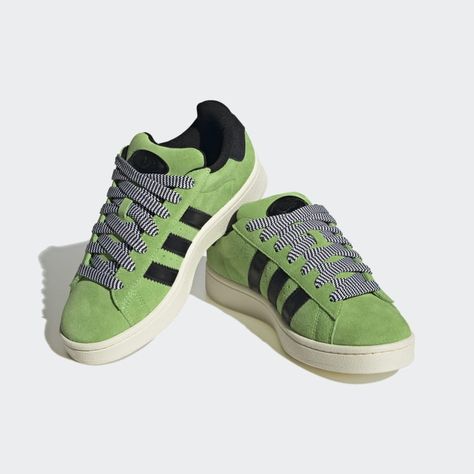 00s Shoes, 80s Adidas, Green Core, Adidas Campus 00s, Shoes Green, Adidas Campus, Boys Sneakers, Women Lifestyle, Adidas Online