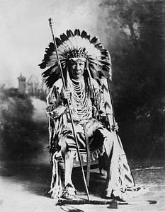 Blackfoot Chief Art Print by Hulton Collection Cheyenne Tribe, Blackfoot Tribe, Blackfoot Indian, Native American Images, Native American Clothing, Native Pride, Indian Family, Native American Pictures, Wilde Westen