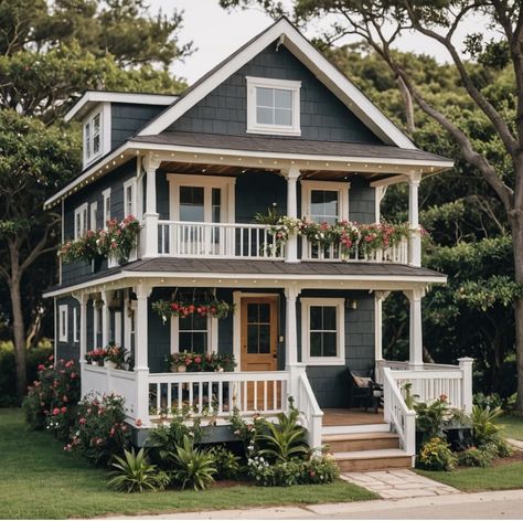 American Cottage Exterior, American House With Porch, Low Income Housing Design, American Family House Exterior, Cute Suburban House Exterior, Small House Inspo Exterior, 90s Suburban House, 90s Home Exterior, Vintage Exterior House