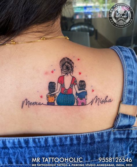 Mother Tattoo Ideas, Tato Nama, Mother And Baby Tattoo, Mother Tattoo, Unique Cross Tattoos, Tattoo Ideas Males, Baby Tattoo Designs, Tattoo Design For Hand, Baby Tattoo