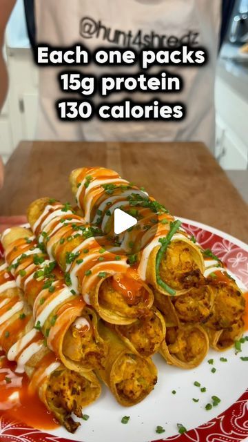 Low Calorie Chicken Taquitos, High Protein Taquitos, Rotisserie Chicken Oven, Baked Chicken Tacos, Taquitos Recipe, Chicken Taquitos, High Protein Meal Prep, High Protein Low Calorie, Eating Light