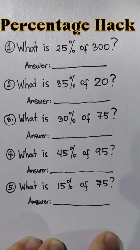 Basic Math Review: Percentage Hack Part 2 || Finding The Percentage, Base and Rate.. #mathematicstutorial #sharingiscaring #simplemath #mathtricks | By Mathematics Tutorial | Facebook Percentage Tricks, How To Find Percentages, Percentages Math Worksheets, How To Calculate Percentages, Math Percentage Notes, Easy Percentage Calculation, Percentages Math Trick, Percentages Math, Free Printable Math Worksheets