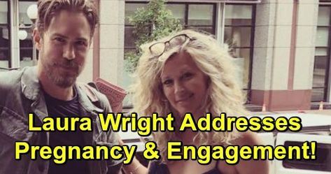 General Hospital Spoilers: Laura Wright Addresses Pregnancy and Engagement with Wes Ramsey - Reveals Truth About What's Next | Celeb Dirty Laundry Laura Wright, General Hospital Spoilers, News Media, Exciting News, Emmy Awards, General Hospital, Great Stories, Documentaries, Actors & Actresses