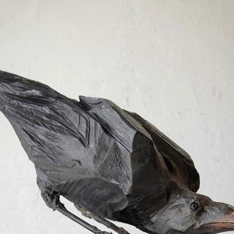 Wooden Fine Arts on Instagram: "By @dejan.art.sculptor @wooden_fine_arts Find through @durmoosh #crow #burd #black #woodcarving#woodart#wood#carving#art#woodworking#craftsman#furniture#wood#woodworker#wooddesign#wooden#sculpture#artwork#design#viral#cool#creative#fineart#homedecor#gallery#handmade#decoration#artfair" Crow Wood Carving, Raven Wood Carving, Crow Carving, Crow Sculpture, Raven Carving, Raven Sculpture, Simple Wood Carving, Craftsman Furniture, Carving Art