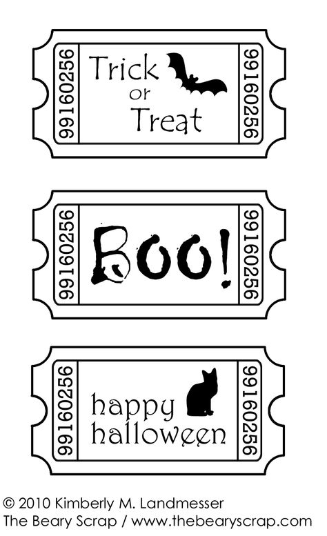 The Beary Scrap Paper Crafting Boutique: Freebie Halloween Ticket Digi Stamp Halloween Paper Crafts Free Printable, Halloween Tickets, Halloween Stamps, Imprimibles Halloween, Black White Halloween, Halloween Paper Crafts, Etiquette Vintage, Carte Halloween, Halloween Fonts