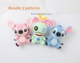 Scrump Lilo And Stitch Crochet Pattern, Stitch And Angel Crochet Pattern, Scrump Crochet Pattern Free, Scrump Crochet Pattern, Crochet Stitches Basic, Scrump Lilo And Stitch, Angel Lilo And Stitch, Stitch Crochet Pattern, Crochet Increase