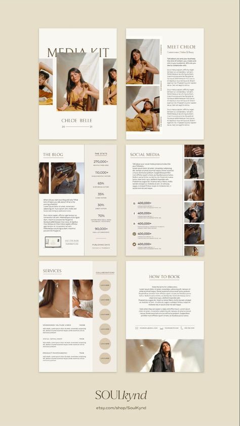 Book Layout Design, Design De Configuration, Media Kit Design, Electronic Press Kit, Ebook Template Design, Professional Social Media, 잡지 레이아웃, 포트폴리오 레이아웃, Page Layout Design