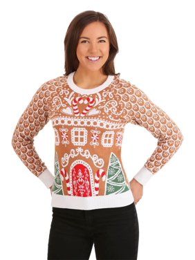 Gingerbread House Patterns, Sweaters Knitted, Ugly Christmas Sweater Women, Christmas Sweaters For Women, Holiday Colors, Holiday Sweater, Holiday Looks, Cozy Knits, Cozy Fashion