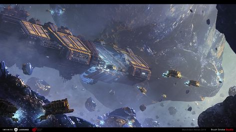 ArtStation - Infinite Lagrange - Environment Concept Art Infinite Lagrange, Strategy Games, Environment Concept Art, Concept Art, Ships, Art