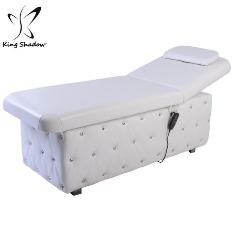 Source Spa electric beauty beds facial massage equipment Functional electric massage beauty bed controlled by CE certificated motors on m.alibaba.com Facial Bed Design, Spa Massage Bed, Parlour Design, Facial Bed, Tattoo Chair, Lash Bed, Medical Massage, Beauty Salon Equipment, Spa Ideas