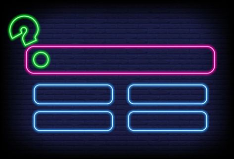 Neon quiz game template. Four options answers for knowledge exam in school, tv show. Vector Illustration 10 eps. Quiz Background Design, Game Show Background, Trivia Background, Powerpoint Quiz Template, Quiz Background, 16:9 Backgrounds, Slides Background, Greenscreen Ideas, Gold And Black Wallpaper