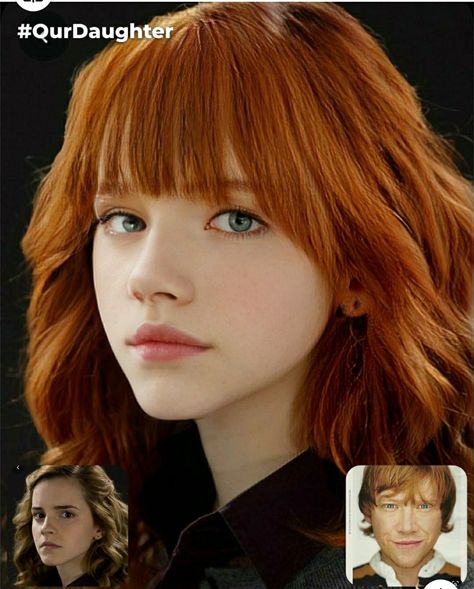 This is Rose Weasley. The daughter of Ron and Hermione. Rose Weasley Face Claim, Female Ron Weasley, Rose Wesley, Rose Weasley Fan Art, Rose Weasley, Rose Granger Weasley, Scorpius And Rose, Harry Potter Next Generation, Harry Potter Kids